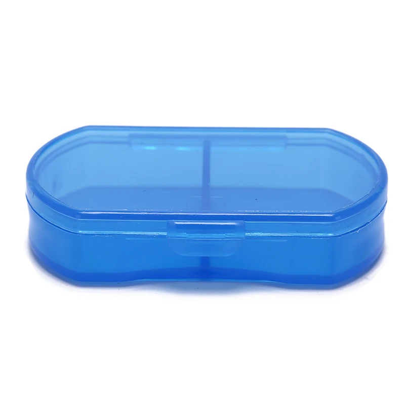2 Grids Pill Box Blue Pill Medicine Tablet Pill box Container For Medicines Dispenser Organizer Case New
2 Grids Pill Box Blue Pill Medicine Tablet Pill box Container For Medicines Dispenser Organizer Case New