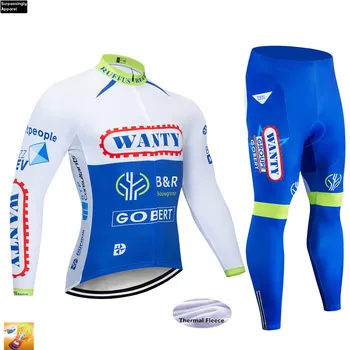 Team Wanty Winter Bicycle Clothing 2019 Cycling Jersey 16D GEL Pads Bike Pants Long Sleeve Set Mens Ropa Ciclismo Thermal Fleece
Team Wanty Winter Bicycle Clothing 2019 Cycling Jersey 16D GEL Pads Bike Pants Long Sleeve Set Mens Ropa Ciclismo Thermal Fleece