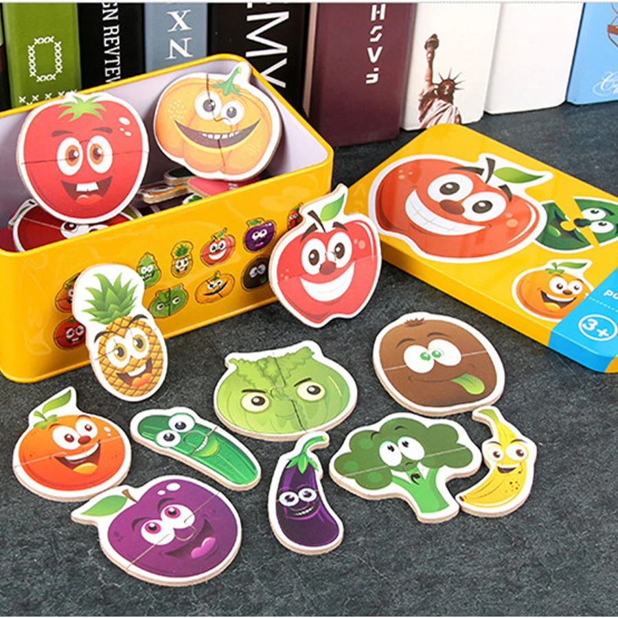 infant Baby Toy Early Education Cartoon Pairing Puzzle Games Kids Learning Card Wooden Toys for Children Gift w Iron box packed
infant Baby Toy Early Education Cartoon Pairing Puzzle Games Kids Learning Card Wooden Toys for Children Gift w Iron box packed