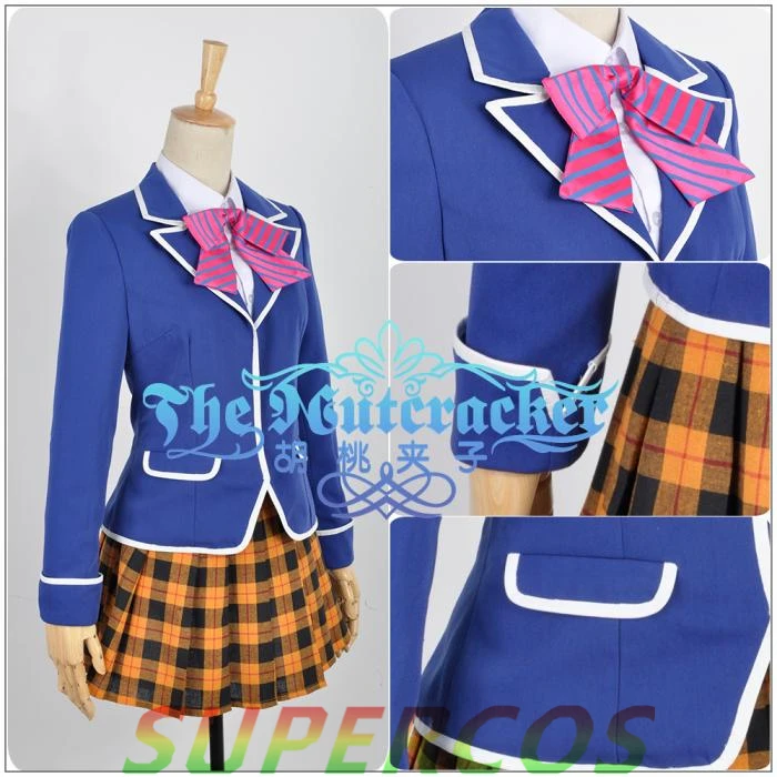 Free Shipping! Shokugeki No Soma Erina Nakiri Girl Uniform Cosplay Costume ,Perfect Customized For you!
Free Shipping! Shokugeki No Soma Erina Nakiri Girl Uniform Cosplay Costume ,Perfect Customized For you!