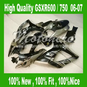 Fairing for SUZUK GSXR 600 750 06-07 GSX R600 R750 GSXR600 GSXR750 R 600 K6 06 07 2006 2007 Silver Black D43543
Fairing for SUZUK GSXR 600 750 06-07 GSX R600 R750 GSXR600 GSXR750 R 600 K6 06 07 2006 2007 Silver Black D43543