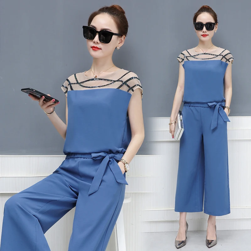blouse top & wide-legged pants suit casual lady new Korean fashion 2018 summer two-piece clothing set leakage shoulder outfit
blouse top & wide-legged pants suit casual lady new Korean fashion 2018 summer two-piece clothing set leakage shoulder outfit