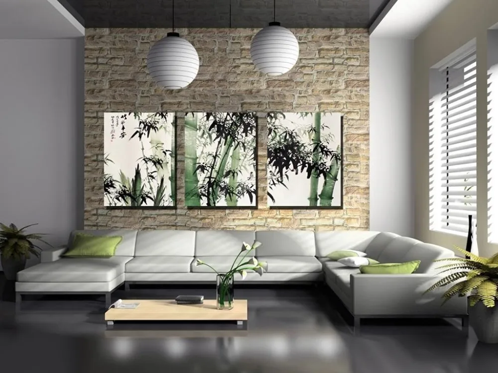 3 Piece Modern Canvas Prints Perfect Bamboo Green Pictures on Canvas Wall Art for Home Office Decorations Living Room
3 Piece Modern Canvas Prints Perfect Bamboo Green Pictures on Canvas Wall Art for Home Office Decorations Living Room