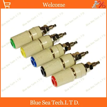 10pcs High Quality five color 4mm binding post/terminal,4mm Socket/jack,brass 4mm M5 socket,24A/30VAC-60VDC Free shipping
10pcs High Quality five color 4mm binding post/terminal,4mm Socket/jack,brass 4mm M5 socket,24A/30VAC-60VDC Free shipping