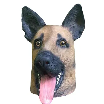 Animal German shepherd Dog Mask Costume Dog head mask cosplay for Halloween Costumes Ball Friday Party Latex Rubber
Animal German shepherd Dog Mask Costume Dog head mask cosplay for Halloween Costumes Ball Friday Party Latex Rubber