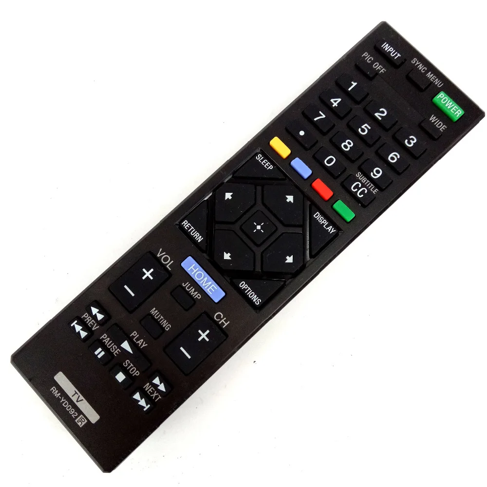 Remote control for Sony TV RM-YD092 KDL40R450A RMYD092 KDL40R470B, KDL46R453, KDL46R453A, KDL48R470B, KDL50R450, KDL50R450A
Remote control for Sony TV RM-YD092 KDL40R450A RMYD092 KDL40R470B, KDL46R453, KDL46R453A, KDL48R470B, KDL50R450, KDL50R450A