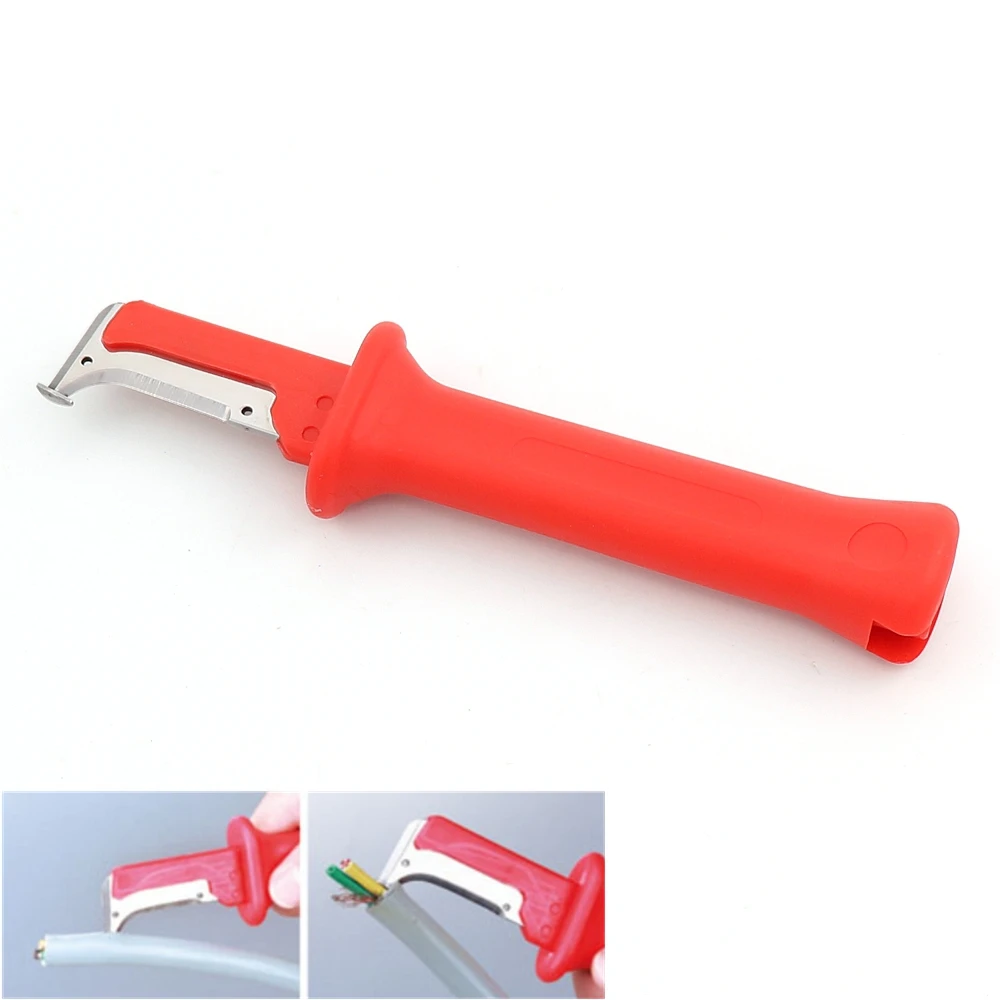 German Type Electrical Insulation Cable Stripping Knife Pliers Hand Tools Decrustation Pliers Electrician Tools
German Type Electrical Insulation Cable Stripping Knife Pliers Hand Tools Decrustation Pliers Electrician Tools