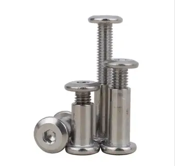 2pcs M8 flat head screw inner hexagon pair of lock nuts combined connection butt screws 30-100mm length
2pcs M8 flat head screw inner hexagon pair of lock nuts combined connection butt screws 30-100mm length