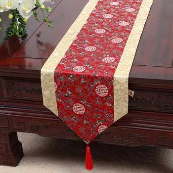 Auspicious Table Runner Bed Flag for Wedding Table Decoration / Chinese Kung Fu Tea Set Accessories Teaware Mats Pad Tea Towels
Auspicious Table Runner Bed Flag for Wedding Table Decoration / Chinese Kung Fu Tea Set Accessories Teaware Mats Pad Tea Towels