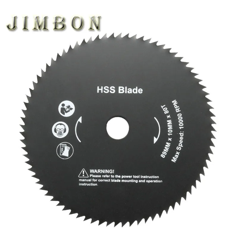 JimBon 1pc 89mm 80 Teeth HSS Circular Saw Blade 10mm Hole Cutting Discs Wheel Tool
JimBon 1pc 89mm 80 Teeth HSS Circular Saw Blade 10mm Hole Cutting Discs Wheel Tool