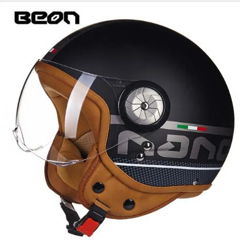 2019 New Eur ECE Certification BEON 3/4 Face Motorcycle Helmet Retro prince Motorbike Helmet made of ABS with PC lens visor ccc
2019 New Eur ECE Certification BEON 3/4 Face Motorcycle Helmet Retro prince Motorbike Helmet made of ABS with PC lens visor ccc