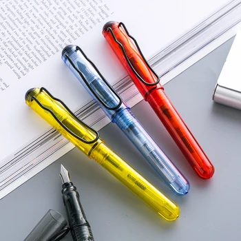 8PCS Transparent Pen Makaron Color Student Pen EF Pointed Straight Posture Practice Superfine Pointed Ink Pen Fountain Pen
8PCS Transparent Pen Makaron Color Student Pen EF Pointed Straight Posture Practice Superfine Pointed Ink Pen Fountain Pen