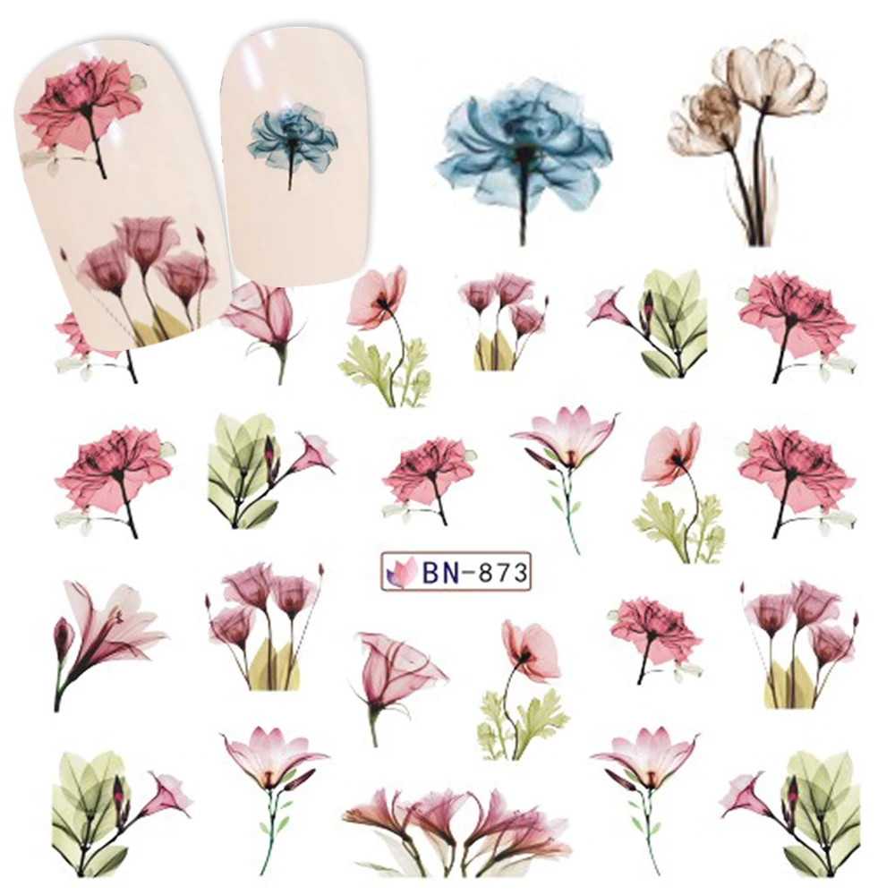 1pcs Nail Water Transfer Sticker Blossom Floral Series Dry Flower Tattto for Polish Tips Nail Art Decorations Decals TRBN871-876
1pcs Nail Water Transfer Sticker Blossom Floral Series Dry Flower Tattto for Polish Tips Nail Art Decorations Decals TRBN871-876