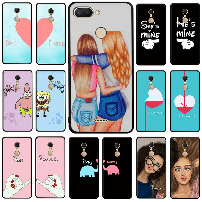 We will always be best friends BFF Silicone phone case for Xiaomi Redmi 5A 6A 5 Plus 6 Pro 7 GO Note 4X 5 6 7 8 Pro
We will always be best friends BFF Silicone phone case for Xiaomi Redmi 5A 6A 5 Plus 6 Pro 7 GO Note 4X 5 6 7 8 Pro