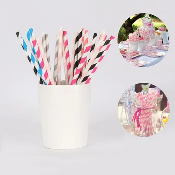 50/100 Cowhide paper Colorful Drinking Straws Retro Vintage Striped Party flowers Outdoor party Event supplies disposable straw
50/100 Cowhide paper Colorful Drinking Straws Retro Vintage Striped Party flowers Outdoor party Event supplies disposable straw