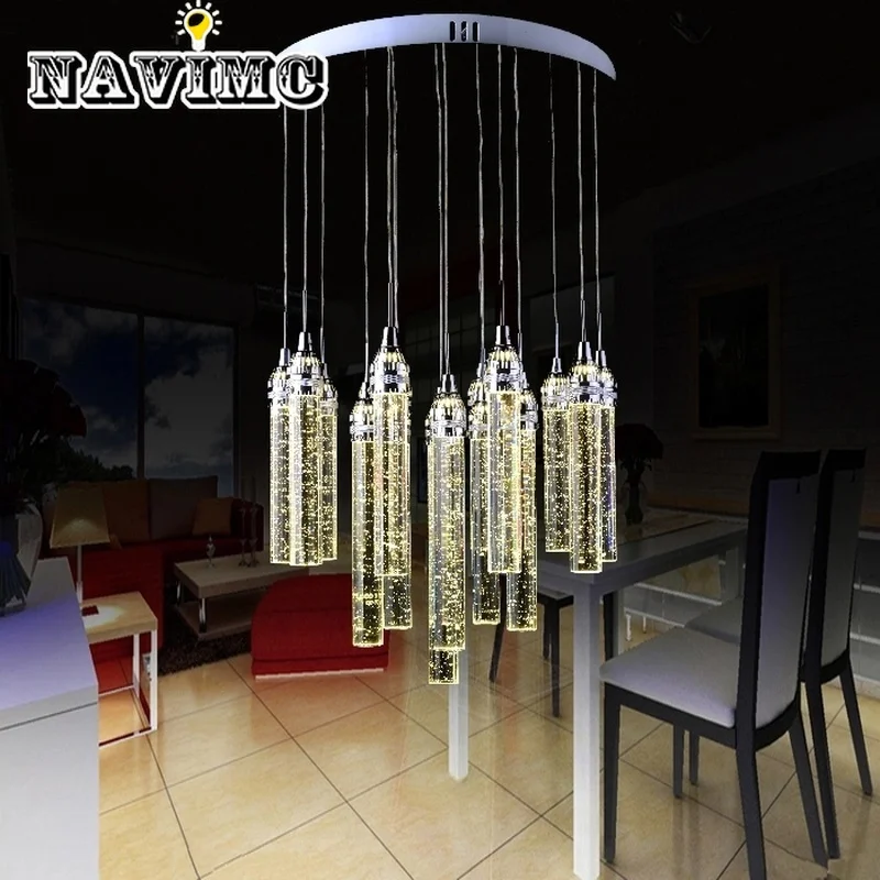 Crystal Pendant Light Modern LED Pendant Light Lighting Bar Salon Pendant Lighting For Living Room Dining Room
Crystal Pendant Light Modern LED Pendant Light Lighting Bar Salon Pendant Lighting For Living Room Dining Room