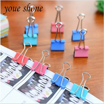 20piece/lots colour Metal Binder Clips for paper Office Supplies Metal paper clip 15mm Office Stationery Binding Supplies
20piece/lots colour Metal Binder Clips for paper Office Supplies Metal paper clip 15mm Office Stationery Binding Supplies