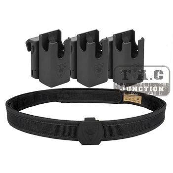 IPSC USPSA IDPA Competition High Speed Shooting Inner & Outer Belt w/ 3x 360 Degree Rotating Speed Pistol Magazine Pouch
IPSC USPSA IDPA Competition High Speed Shooting Inner & Outer Belt w/ 3x 360 Degree Rotating Speed Pistol Magazine Pouch