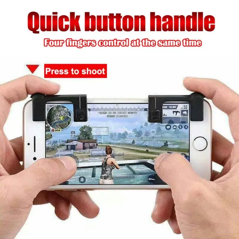 VKTECH 2pcs Mobile Phone Joysticks Assist Game Controller Physical Shooting Games Joystick for STG FPS TPS Game Button
VKTECH 2pcs Mobile Phone Joysticks Assist Game Controller Physical Shooting Games Joystick for STG FPS TPS Game Button
