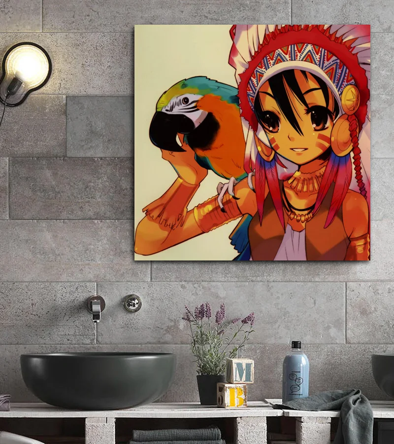 girl feathers noizi ito headdress parrot art MA057 living room home wall art decor wood frame poster
girl feathers noizi ito headdress parrot art MA057 living room home wall art decor wood frame poster