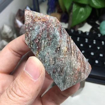 102g Natural Healing Phantom Quartz Crystal Wand Clear Hierarchy Details Decoration Stone #BH1189
102g Natural Healing Phantom Quartz Crystal Wand Clear Hierarchy Details Decoration Stone #BH1189