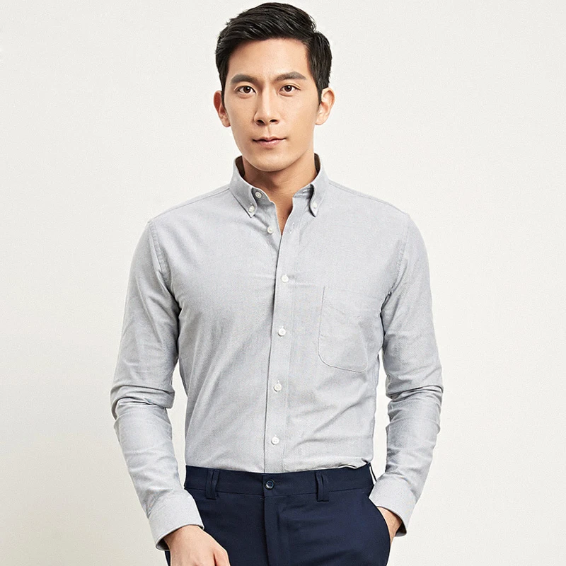High - Quality 2019 Brand New Arrival Non - Iron Men's Regular Fit Shirt 100% Cotton Men Dress Business Solid Color Shirts W1022
High - Quality 2019 Brand New Arrival Non - Iron Men's Regular Fit Shirt 100% Cotton Men Dress Business Solid Color Shirts W1022