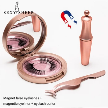 SEXYSHEEP Magnetic Eyelashes natural long Magnetic Liquid Eyeliner & Magnetic False Eyelashes & Tweezer Set Make up set
SEXYSHEEP Magnetic Eyelashes natural long Magnetic Liquid Eyeliner & Magnetic False Eyelashes & Tweezer Set Make up set
