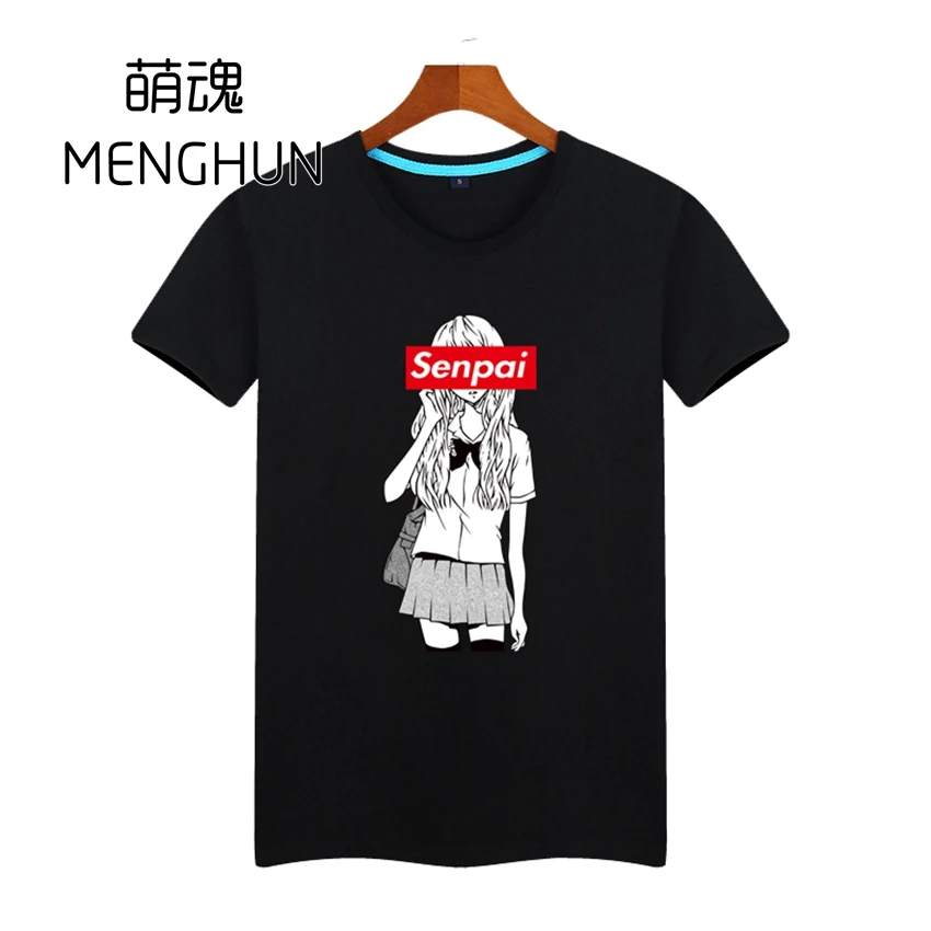 Lovely new design Japanese high school girl anime t shirts Senpai t shirt short sleeve men's cartoon costumes ac813
Lovely new design Japanese high school girl anime t shirts Senpai t shirt short sleeve men's cartoon costumes ac813