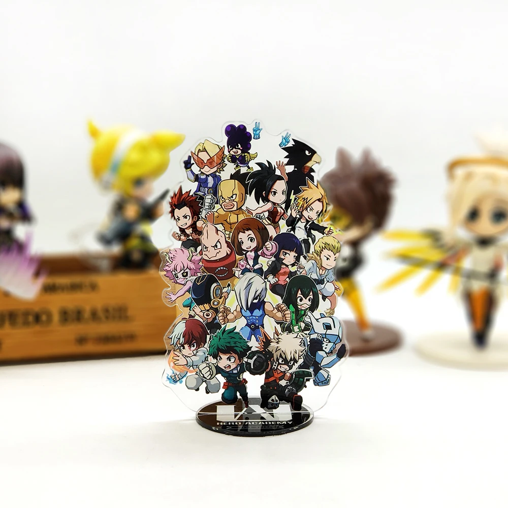 Deku Boku Shoto No My Hero Academia Class A Cute Acrylic Stand Figure Model Double-side Plate Holder Topper Anime Japanese
Deku Boku Shoto No My Hero Academia Class A Cute Acrylic Stand Figure Model Double-side Plate Holder Topper Anime Japanese
