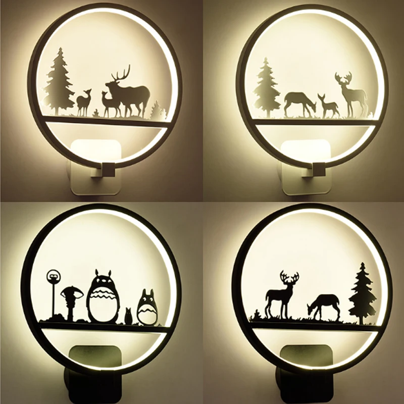 Bedroom Bedside LED Wall Lamp Aisle Stairs LED Lighting Children Room Creative Sconces Living Room Wall Light
Bedroom Bedside LED Wall Lamp Aisle Stairs LED Lighting Children Room Creative Sconces Living Room Wall Light