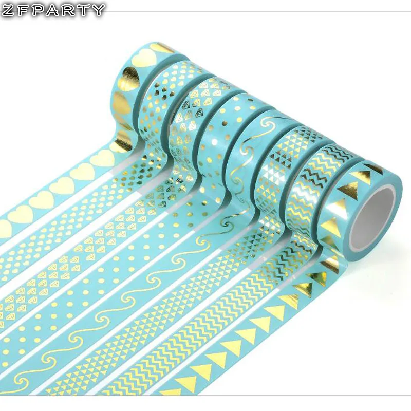 ZFPARTY 15mm*10m Adhesive Tape for Scrapbooking DIY Craft Sticky Deco Masking Japanese Paper Washi Tape Blue Series
ZFPARTY 15mm*10m Adhesive Tape for Scrapbooking DIY Craft Sticky Deco Masking Japanese Paper Washi Tape Blue Series