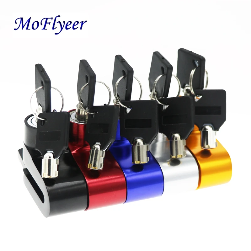 MoFlyeer Motorcycle Lock Stainless steel Security Anti-theft Disc Brake Wheel Lock For Motorbike Scooter Bicycle Accessories
MoFlyeer Motorcycle Lock Stainless steel Security Anti-theft Disc Brake Wheel Lock For Motorbike Scooter Bicycle Accessories