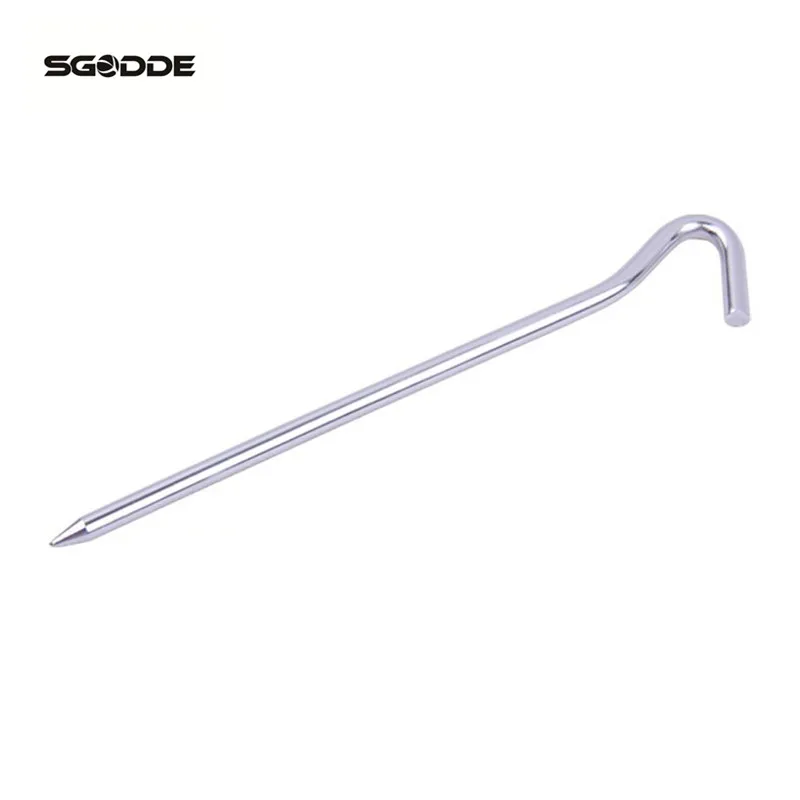 SGODDE 10Pcs/SET Tent pegs Aluminum Alloy Tent Stake Nails Ground Pin Camping Hiking Outdoor Tool inflatable tent Accessories
SGODDE 10Pcs/SET Tent pegs Aluminum Alloy Tent Stake Nails Ground Pin Camping Hiking Outdoor Tool inflatable tent Accessories