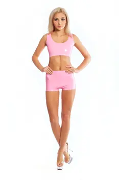 Latex top and shorts Pink Latex Glued Tank Sexy Hot Pants Girls Sexy Rubber Latex Underwear
Latex top and shorts Pink Latex Glued Tank Sexy Hot Pants Girls Sexy Rubber Latex Underwear