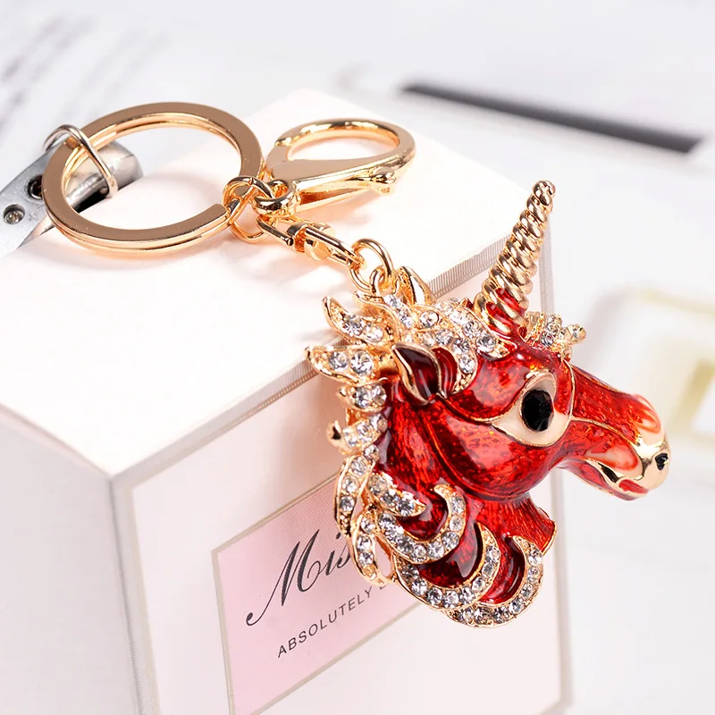 Fancy&Fantasy 2018 Creative Unicorn Keychains Crystal Key Chain Car Key Ring Holder Alloy Keyrings Women Girls Bag Charm Pendant
Fancy&Fantasy 2018 Creative Unicorn Keychains Crystal Key Chain Car Key Ring Holder Alloy Keyrings Women Girls Bag Charm Pendant