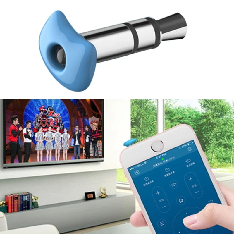 OOTDTY Universal 3.5mm Air Conditioner/TV/DVD/STB IR Remote Control For iPhone ipad
OOTDTY Universal 3.5mm Air Conditioner/TV/DVD/STB IR Remote Control For iPhone ipad