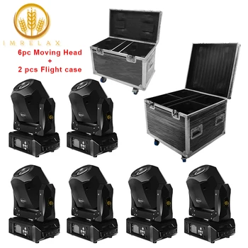 IMRELAX 6pcs Power In And Out 90W LED Spot Moving Head Rotating GOBO LED Moving Beam Light With Flight Case Package
IMRELAX 6pcs Power In And Out 90W LED Spot Moving Head Rotating GOBO LED Moving Beam Light With Flight Case Package