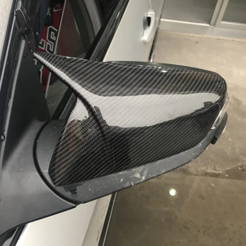 Carbon Fiber Rear View Side Mirror Cover Replace For Chevrolet Malibu 2016-2021