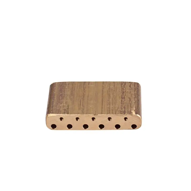 Guitar Base Block Brass For ST Vintage SQ Vibrate Tremolo System Bridge Parts 6 String 5 Hole Feb14
Guitar Base Block Brass For ST Vintage SQ Vibrate Tremolo System Bridge Parts 6 String 5 Hole Feb14