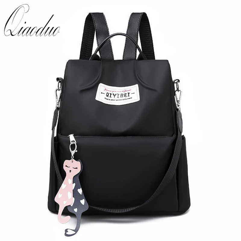 Qiaoduo Oxford cloth shoulder bag women 2019 new bag Korean fashion wild trend nylon large capacity anti-theft backpack CR6630
Qiaoduo Oxford cloth shoulder bag women 2019 new bag Korean fashion wild trend nylon large capacity anti-theft backpack CR6630