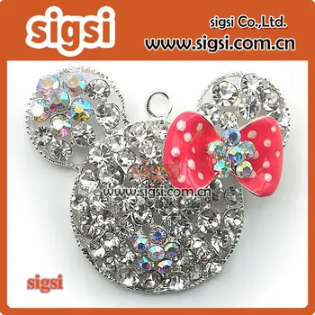 100pcs clear crystal mickey heart jewelry pendant free shipping pendant/charm for necklace
100pcs clear crystal mickey heart jewelry pendant free shipping pendant/charm for necklace