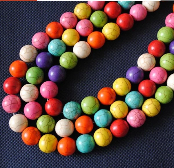 Mix Color Gem Natural Stone Jewelry Findings Howlite Spacers Beads Necklace Lariat Earrings Bracelet Beading Diy Colorful
Mix Color Gem Natural Stone Jewelry Findings Howlite Spacers Beads Necklace Lariat Earrings Bracelet Beading Diy Colorful