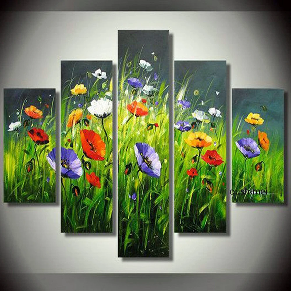 100% Hand-painted High Quality Green Grassland Landscape Oil Painting for Decor Abstract Wall Art Flowers Group Of Paintings
100% Hand-painted High Quality Green Grassland Landscape Oil Painting for Decor Abstract Wall Art Flowers Group Of Paintings