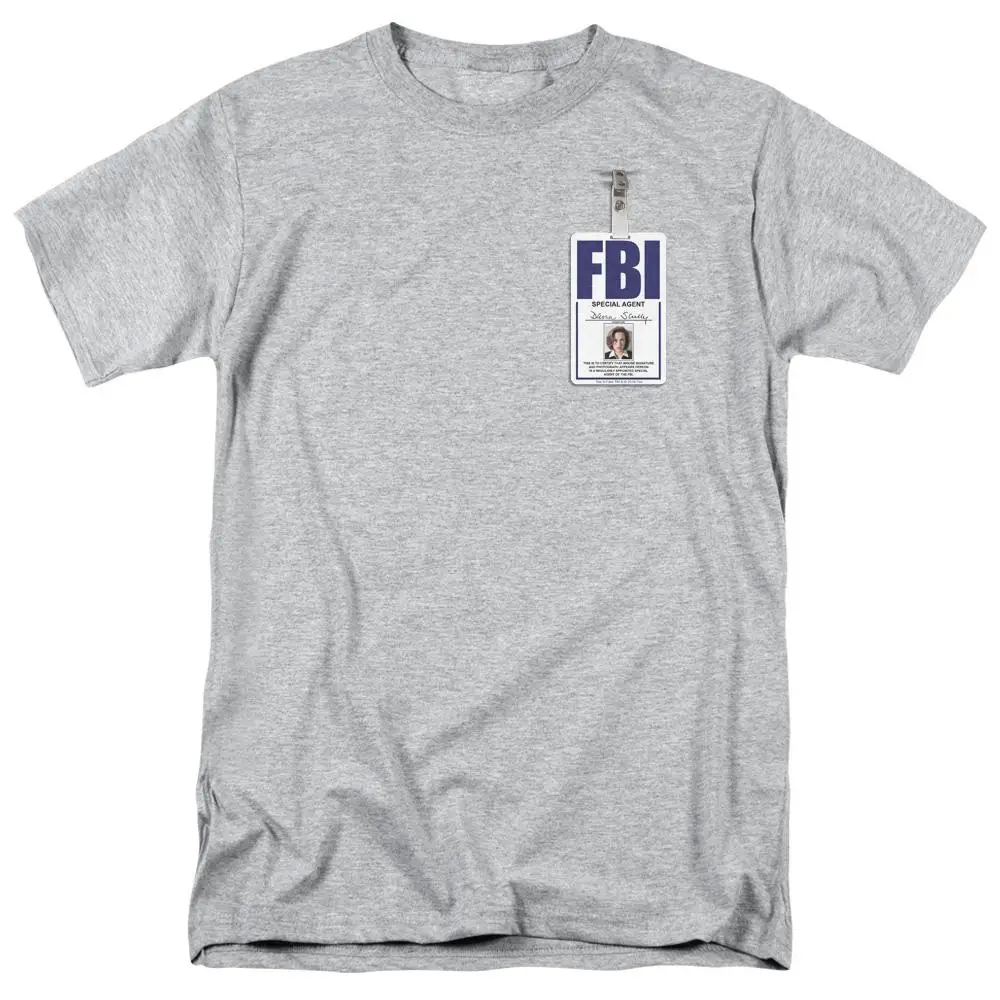 X-Files Scully Badge Men's Regular Fit T-Shirt