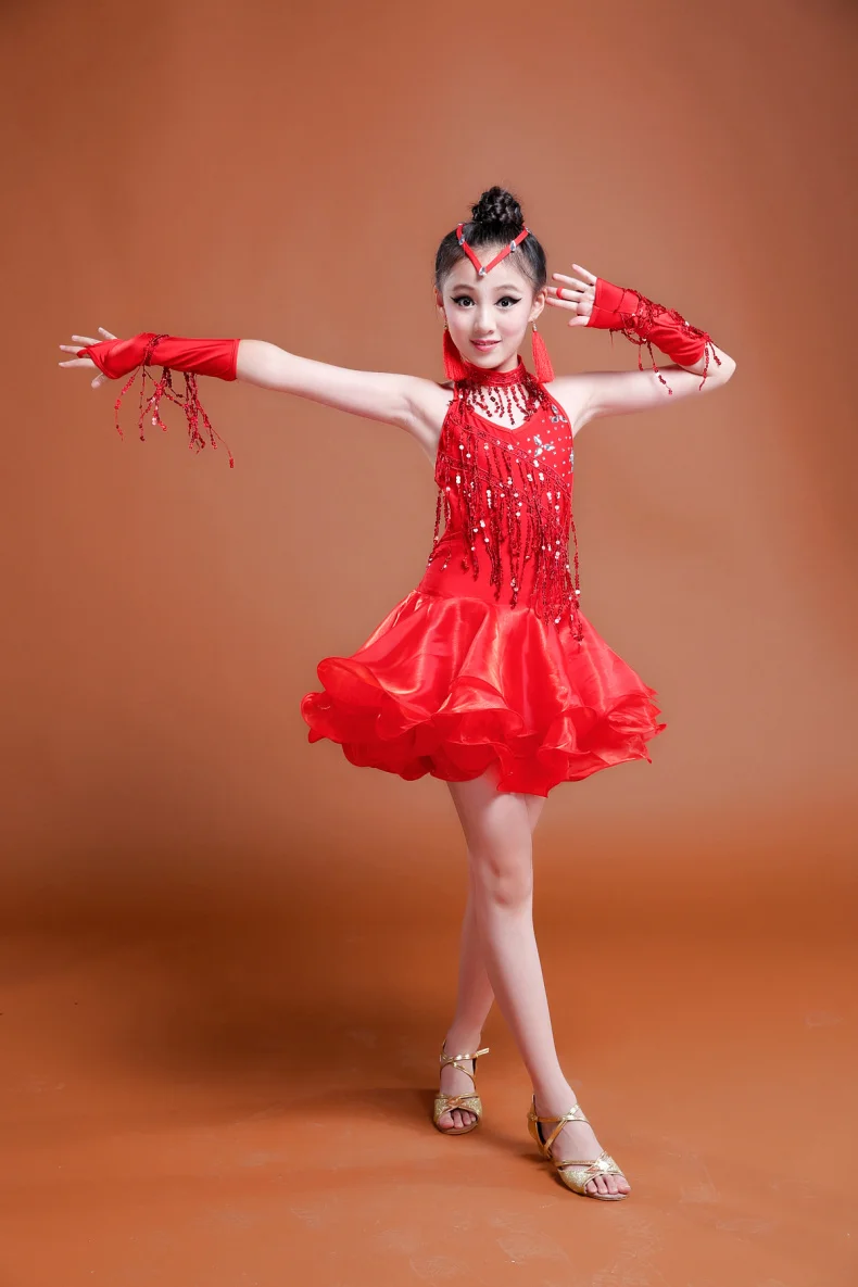 DB24027 latin dance dress-15