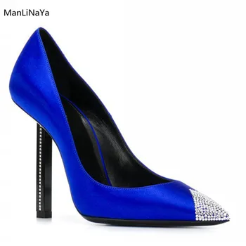 Thin Square Heel with Crystal Women Pumps Pointed Toe Strass Woman Wedding Dress Shoes Brand Design Runway Elegant High Heels
Thin Square Heel with Crystal Women Pumps Pointed Toe Strass Woman Wedding Dress Shoes Brand Design Runway Elegant High Heels