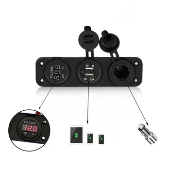 New Waterproof Dual USB Car Charger Power Socket Panel Mount 12 Volt Outlet Motorbike Charger Motorcycle
New Waterproof Dual USB Car Charger Power Socket Panel Mount 12 Volt Outlet Motorbike Charger Motorcycle