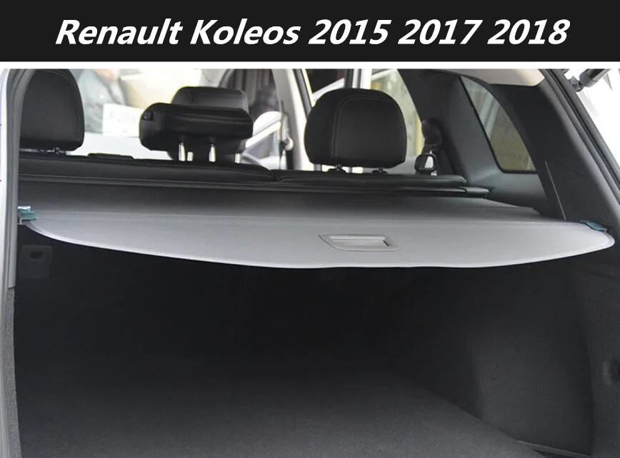 JINGHANG Car Rear Trunk Security Shield Cargo Cover For Renault Koleos 2015 2017 2018 ( black, beige)
JINGHANG Car Rear Trunk Security Shield Cargo Cover For Renault Koleos 2015 2017 2018 ( black, beige)