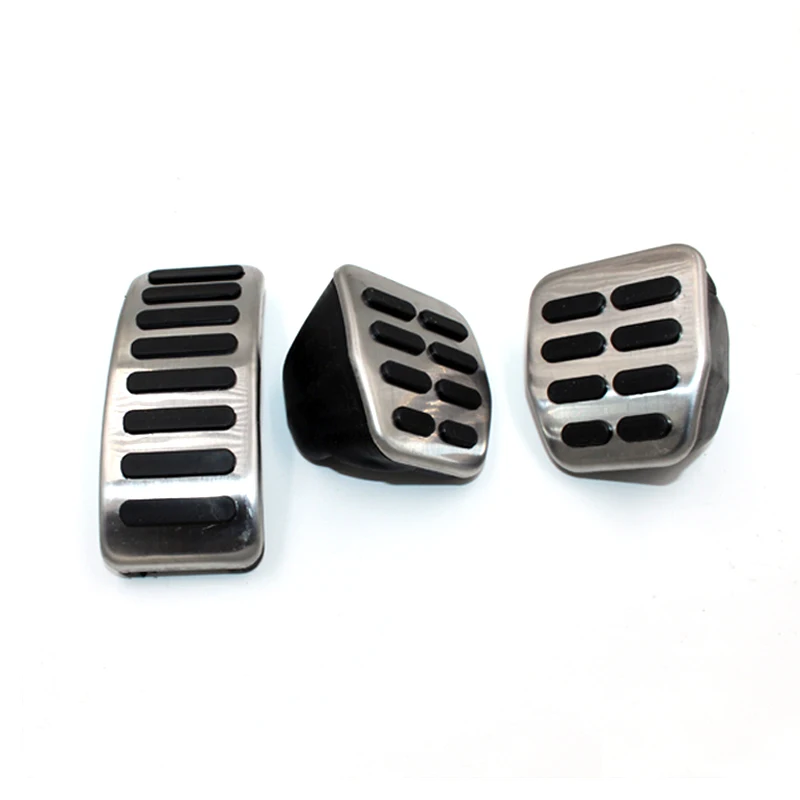 Stainless steel Car Pedals Cap Clutch Accelerator Brake Cover for VW Polo Golf 4 Jetta MK4 Bora For Skoda Fabia car styling
Stainless steel Car Pedals Cap Clutch Accelerator Brake Cover for VW Polo Golf 4 Jetta MK4 Bora For Skoda Fabia car styling
