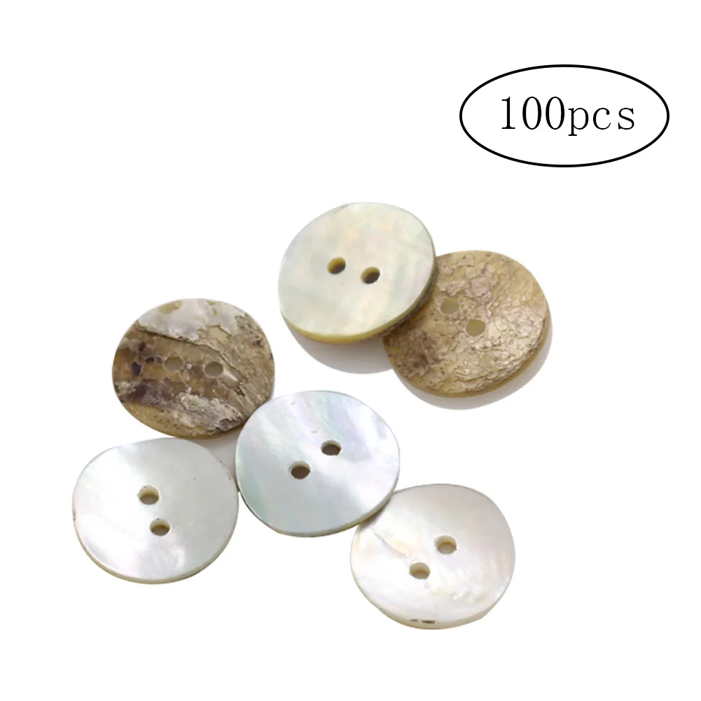 100pcs Replacement Shell Sewing Buttons 2 Hole Retro Style Natural Round Buttons or Craft Sewing DIY Home Textile
100pcs Replacement Shell Sewing Buttons 2 Hole Retro Style Natural Round Buttons or Craft Sewing DIY Home Textile